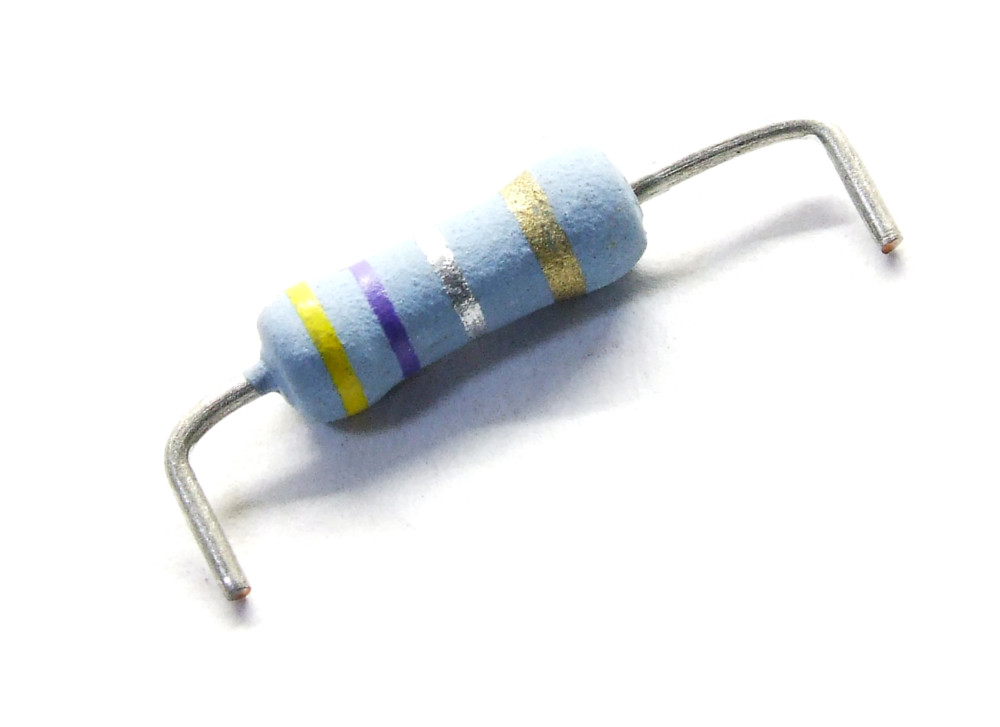 0R1 10 x 0.1 ohm 1W Resistenza in Carbonio Resistori 1st Class Post