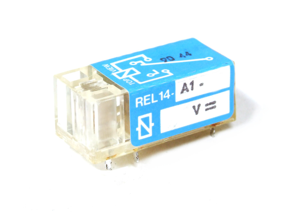 VEB RGS 13/1-03/012/01 12V Reed Relay 13mm Reedkontakt Relais SIL SIP-7 4-Pin 