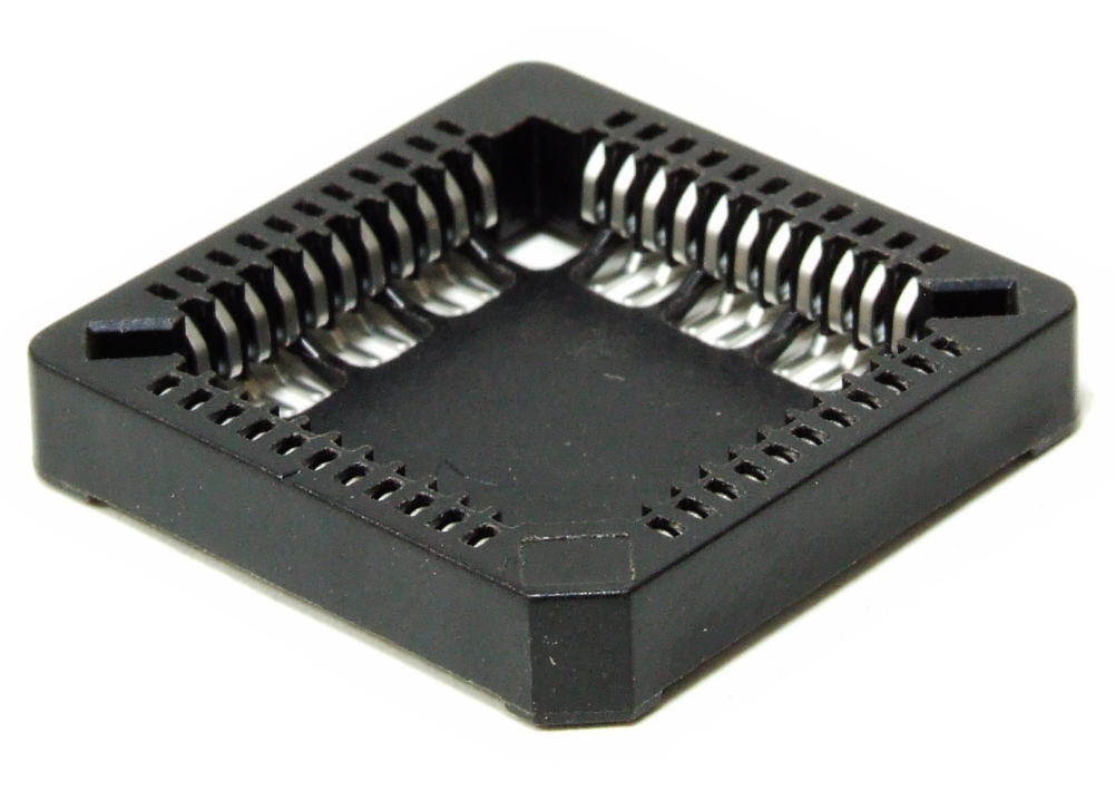 5x Augat / Tyco PLCC44Pin Integrated Circuit Carrier Sockets IC