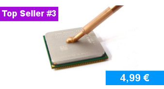 Image Gold CPU Prozessor Wärmeleit-Paste