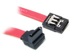 10x 90cm Serial ATA S-ATA SATA-2 SATA-3 3.0/6.0 Gbit/s Clip Data Cable / Kabel